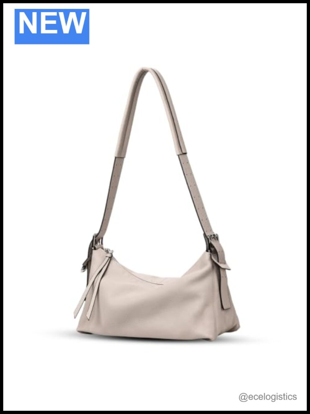 Genuine Leather Hobo Bag 9.7L Convertible Crossbody Shoulder Purse Lightweight